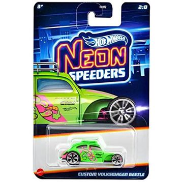 Hot Wheels Neon Speeders JBY93 Custom Volkswagen Beetle Oyuncak Araba