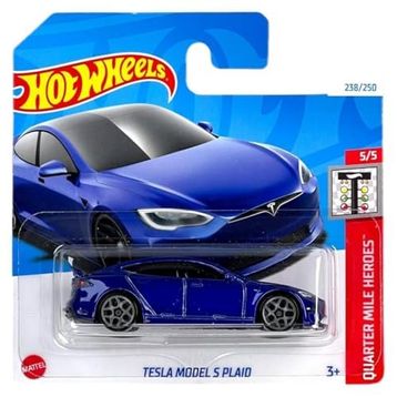 Hot Wheels Tekli Arabalar HRY91 Tesle Model S Plaid Oyuncak Araba