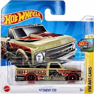 Hot Wheels Tekli Arabalar HTB72 67 Chevy C10 Oyuncak Araba