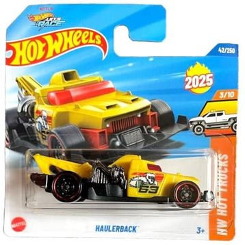 Hot Wheels Tekli Arabalar HYW17 Haulerback Oyuncak Araba