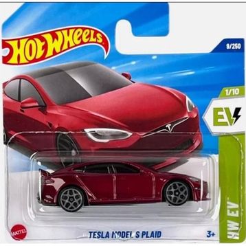 Hot Wheels Tekli Arabalar HYW86 Tesla Model S Plaid Oyuncak Araba