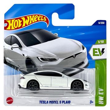Hot Wheels Tekli Arabalar HYX58 Tesla Model S Plaid Oyuncak Araba