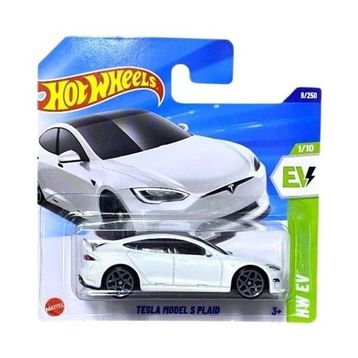 Hot Wheels Tekli Arabalar HYX58 Tesla Model S Plaid Oyuncak Araba