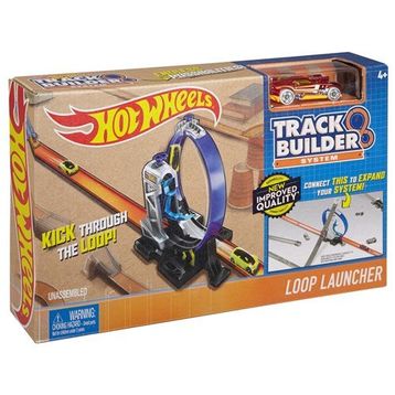 Hot Wheels Track Builder Loop Launcher Oyun Seti