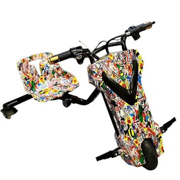 Hoverway PWS807 Çok Renkli Skull Drift Scooter