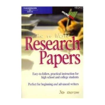 HOW TO WRITE RESEARCH PAPERS - SHARON SORENSON