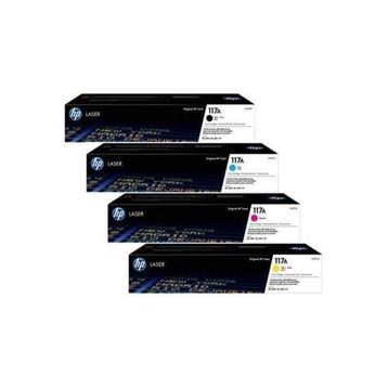 HP 117A W2070A-W2071A-W2072A-W2073A 150a Orjinal Toner 4'lü Set