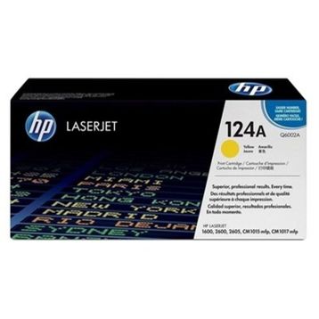 HP 124A Q6002A Sarı Toner