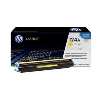 HP 124A Q6002A Sarı Toner