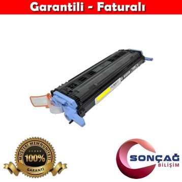 HP 124A Q6002A Sarı Uyumlu Toner