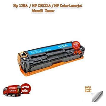 HP 128A/CE321A Mavi Toner