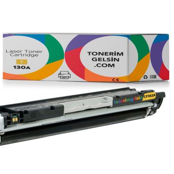 HP 130A-CF352A Sarı Muadil Toner