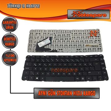 HP 14-C000 Siyah Klavye