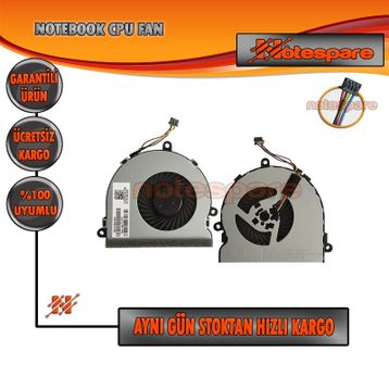 HP 15-AF100 15-AF100 Uyumlu Notebook Fan
