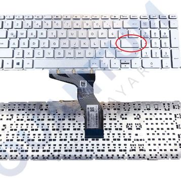 HP 15-BS035NT Silver Klavye