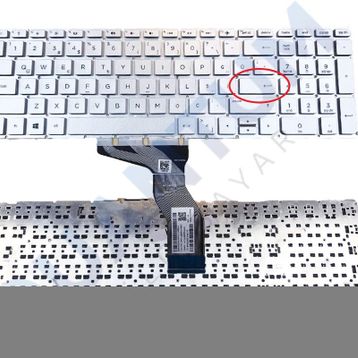 HP 15-BS036NT Silver Klavye