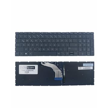 Hp 15-db1052nt 7NF71EA Uyumlu Işıklı Siyah TR Laptop Klavye