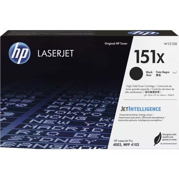 HP 151X-W1510X Siyah Yüksek Kapasiteli Orijinal Toner