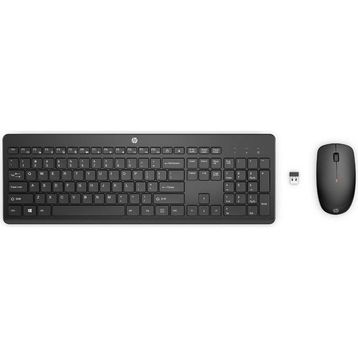 HP 18H24AA-ABB 230 Siyah Kablosuz Klavye Mouse Set