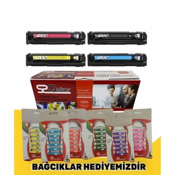 HP 201A-CF400A 401A 402A 403A Muadil Toner Set