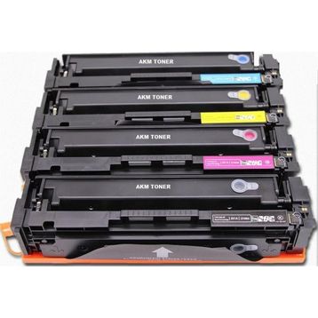 HP 201A M252-M274 M277 CF400A Muadil Toner Set
