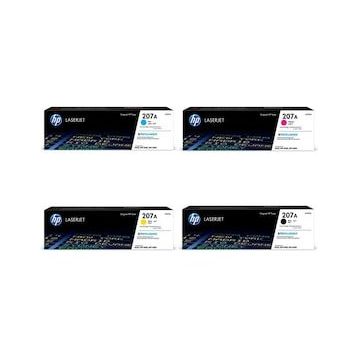 HP 207A Color Laser Jet C2210 Orjinal 4 Renk Toner