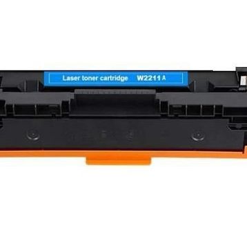 HP 207A-W2211A Mavi Chipsiz Muadil Toner