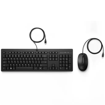 HP 225 Siyah Kablolu Klavye Mouse Set