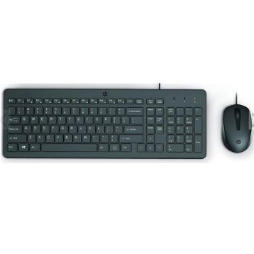 HP 240J7AA 150 Türkçe Kablolu Klavye Mouse Set