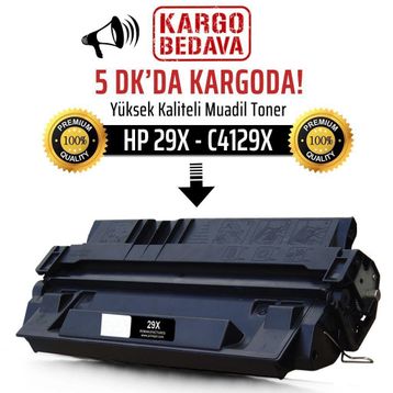 HP 29X-C4129X Muadil Toner