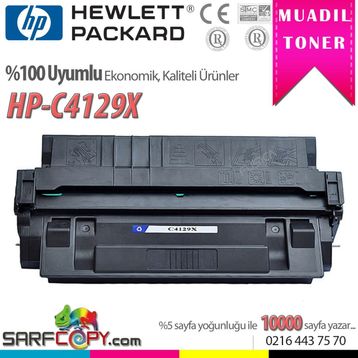 HP 29X-C4129X Muadil Toner