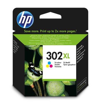 HP 302XL F6U67AE Deskjet 1110-2130-3630 Renkli Orjinal Kartuş