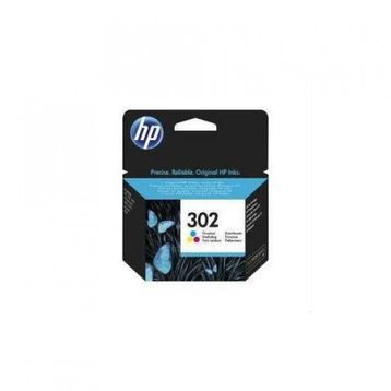 HP 302XL F6U67AE Deskjet 1110-2130-3630 Renkli Orjinal Kartuş