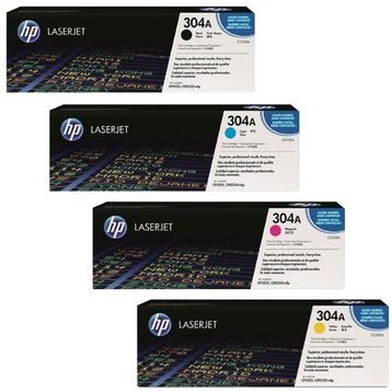HP 304A-CC530AC Siyah Orjinal Toner