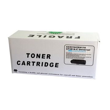 HP 304A-CC531A Mavi Muadil Toner