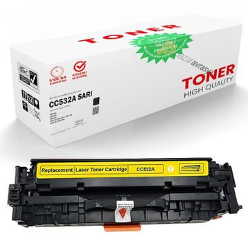 HP 304A-CC532A Sarı Muadil Toner