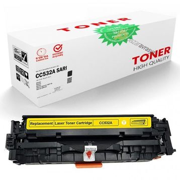 HP 304A-CC532A Sarı Muadil Toner