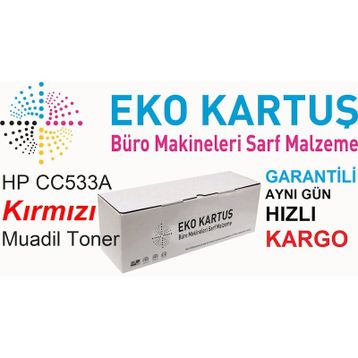 HP 304A-CC533A Kırmızı Muadil Toner