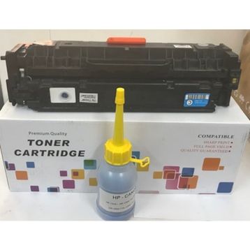 HP 305A-CE411A Mavi Muadil Toner