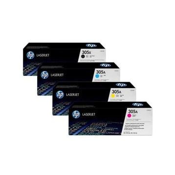 HP 305A Orjinal Toner Takımı
