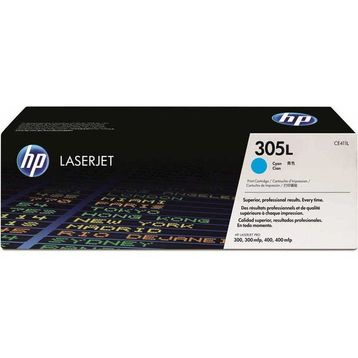 HP 305L-CE411L Mavi Orijinal Toner