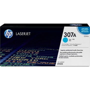 HP 307A CE741A CE712a Mavi Orjinal Toner