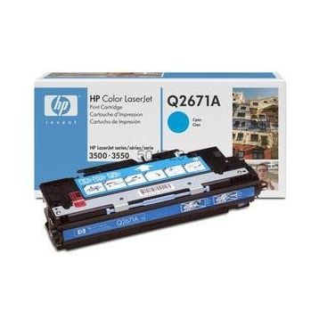 HP 309A-Q2671A Mavi Orijinal Mavi Kutu Toner