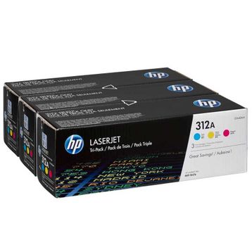 HP 312A-CF440AM Renkli Toner