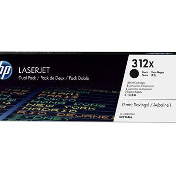 HP 312X CF380XD Siyah 2'li Toner