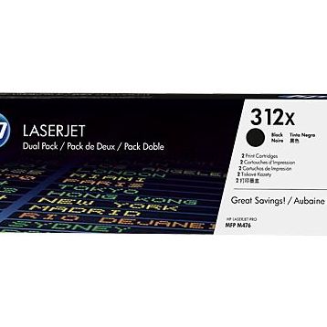 HP 312X CF380XD Siyah 2'li Toner