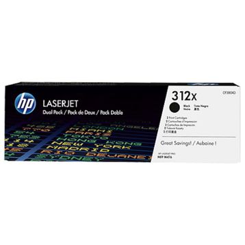 HP 312X CF380XD Siyah 2'li Toner