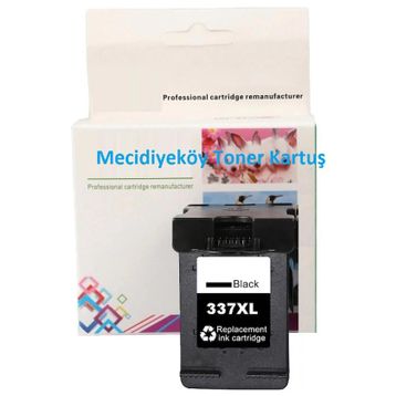 HP 337XL C9364EE Muadil Siyah Kartuş