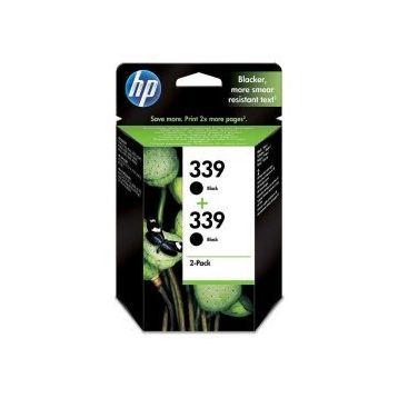 HP 339 C9504EE Siyah Kartuş 2'li Paket