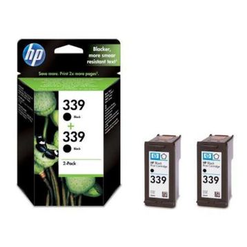 HP 339 C9504EE Siyah Kartuş 2'li Paket